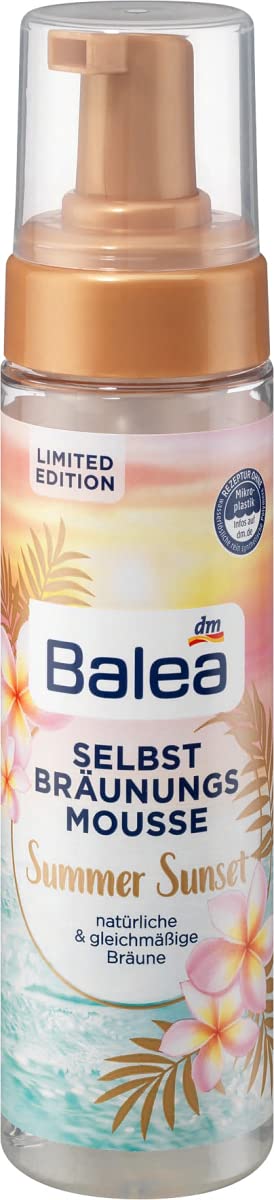 Balea Selbstbräunungsmousse Summer Sunset, 200 ml (Limited Edition)