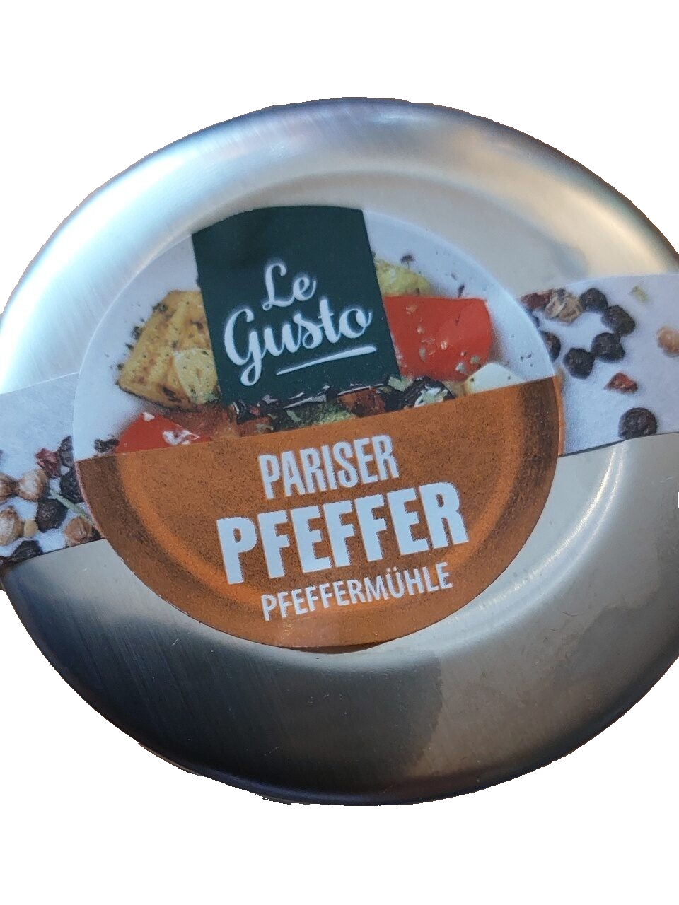 LEGUSTO Parīzes pipari ar piparu dzirnaviņām, 100 g, jauni un aizzīmogoti