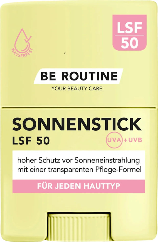 BE ROUTINE saules aizsargkrēms SPF 50, sejai un ķermenim, 20 g, jauns un iepakojumā