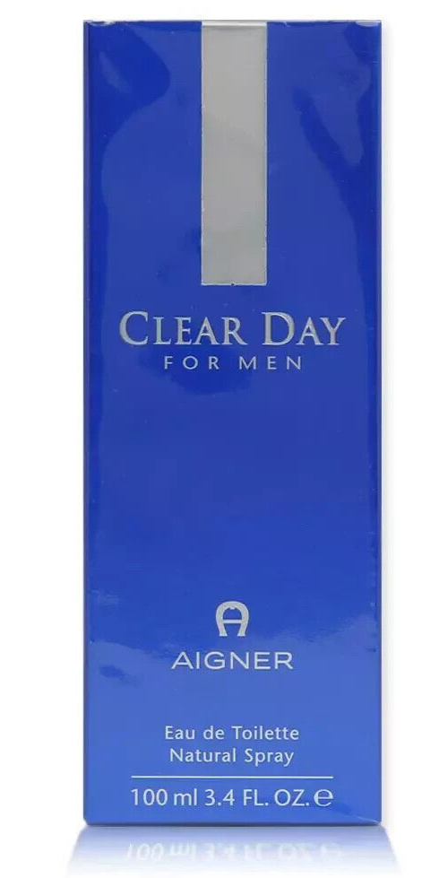 AIGNER Clear Day for Men, Eau de Toilette EDT Spray, 100ml, Neu&OVP