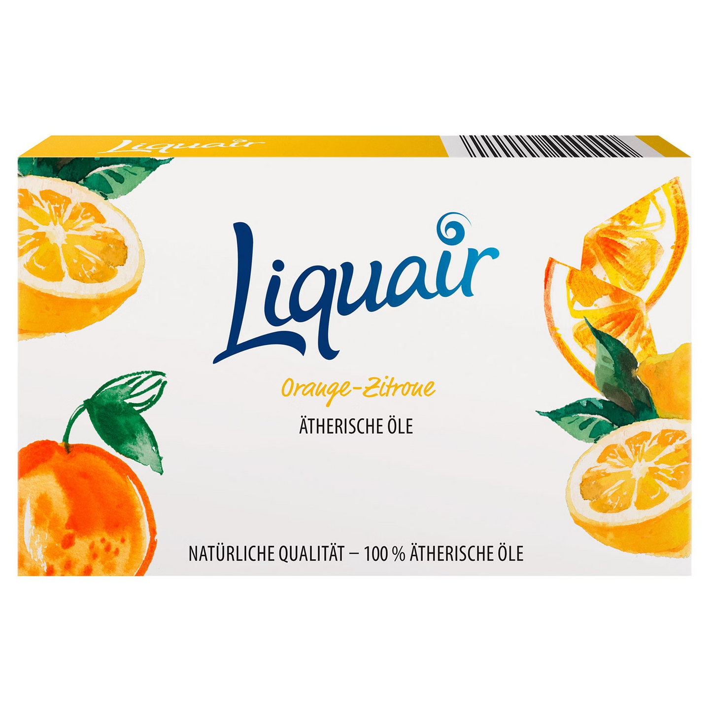 Liquair ēteriskās eļļas, apelsīnu-citronu, 5 gab. komplekts, difuzoram/aromātiskajai lampai, jauns un oriģināls iepakojums