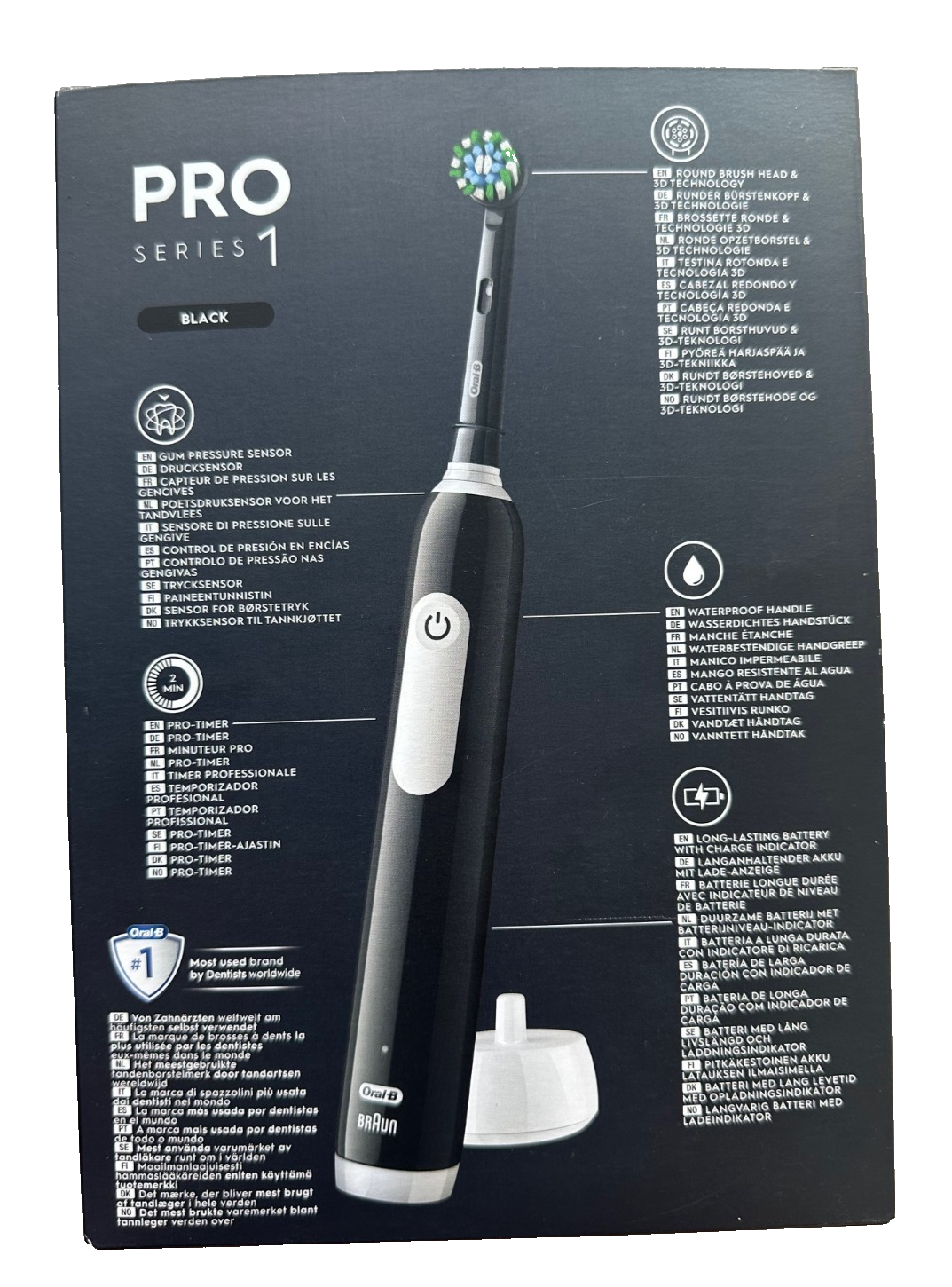 Braun Oral-B PRO Series 1, elektrische Zahnbürste , mit Reise-Etui, neu&ovp