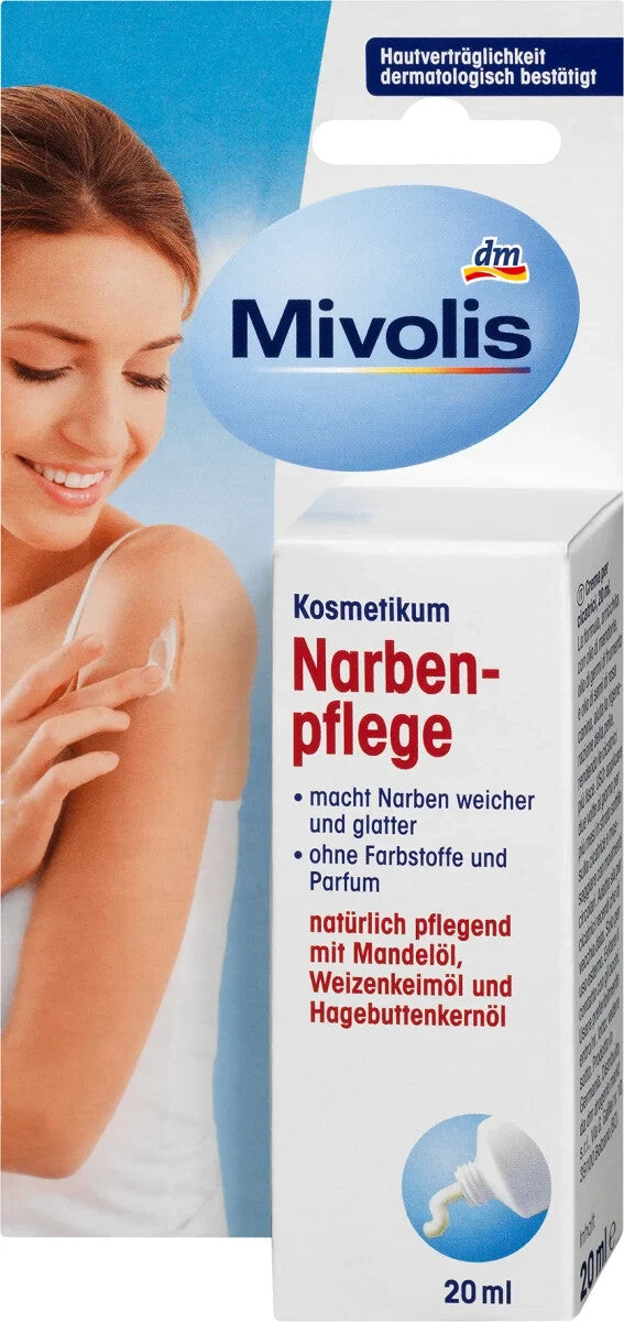 Mivolis rētu kopšanas līdzeklis, 20 ml, jauns un noslēgts