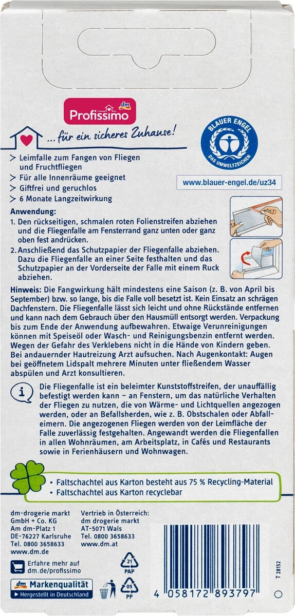 Profissimo Fliegenfallen, 1x5 St, neu&ovp