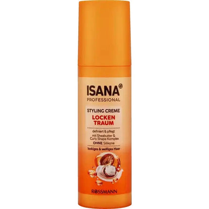 ISANA PROFESSIONAL veidošanas krēms lokām "Curl Dream", 200ml, jauns