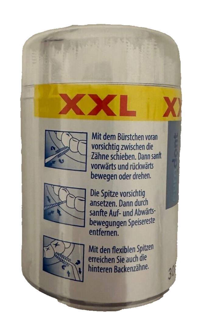 Eurodont Zahnsticks, zum Reinigen von Zahnzwischenräumen, 1x300 Stück, neu&ovp