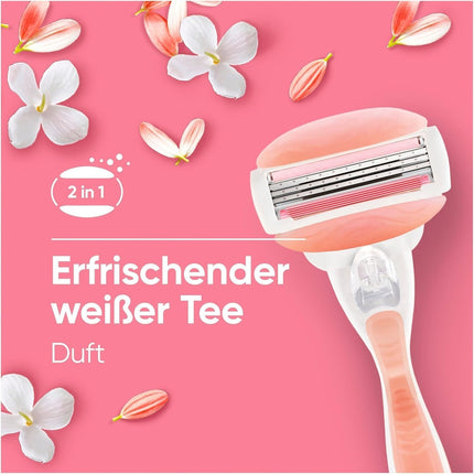 Gillette Venus, Comfortglide Spa Breeze, skuvekļa asmeņi, 1x4 gab., jauni un aizzīmogoti