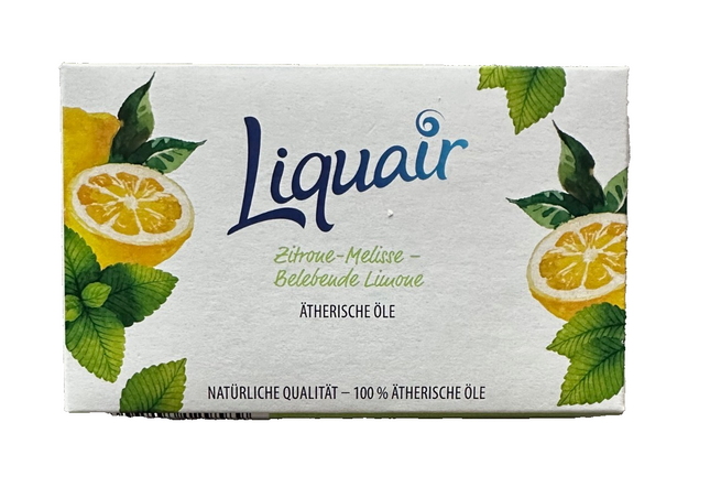 Liquair ēterisko eļļu 5 daļu komplekts aromlampai (citrons-melisa/uzmundrinošs laims)