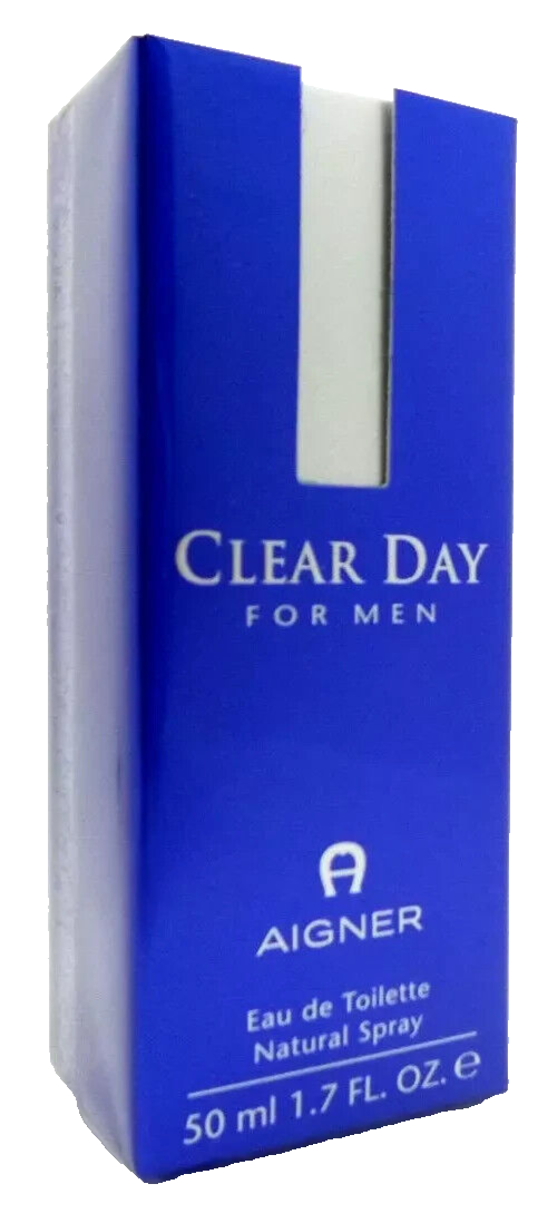 AIGNER Clear Day for Men, Eau de Toilette EDT Spray, 50ml, Neu&OVP