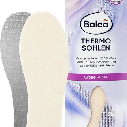 Balea termozolītes, 40./41. izmērs (1 pāris), 100% vilna, Ali-ISO slānis, jaunas