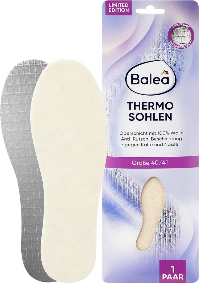 Balea termozolītes, 40./41. izmērs (1 pāris), 100% vilna, Ali-ISO slānis, jaunas