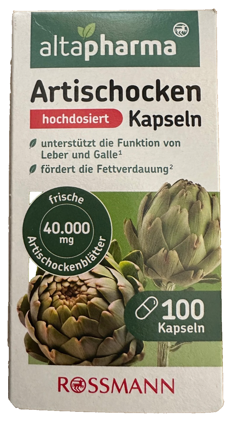 Altapharma Artischocken Kapseln, 1x100 St., neu&ovp