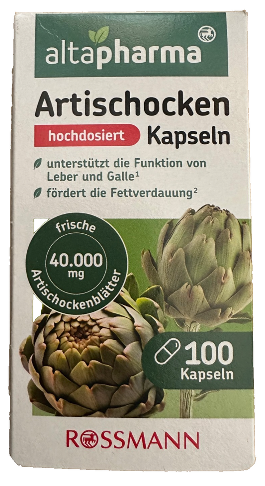Altapharma Artischocken Kapseln, 1x100 St., neu&ovp