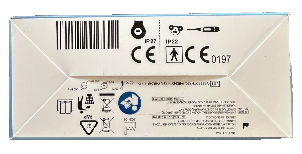 Curamed Kinder Thermometer Set, 3 teilig, mit Aufbewahrungstasche, neu&ovp