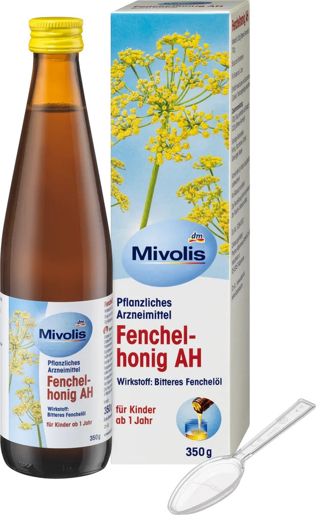 Mivolis fenheļa medus AH, 350 g, jauns un novājināts