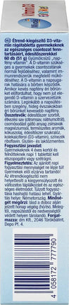 Mivolis D3 vitamīns bērniem, košļājamās tabletes, 60 tabletes, 51 g, jaunas un aizzīmogotas