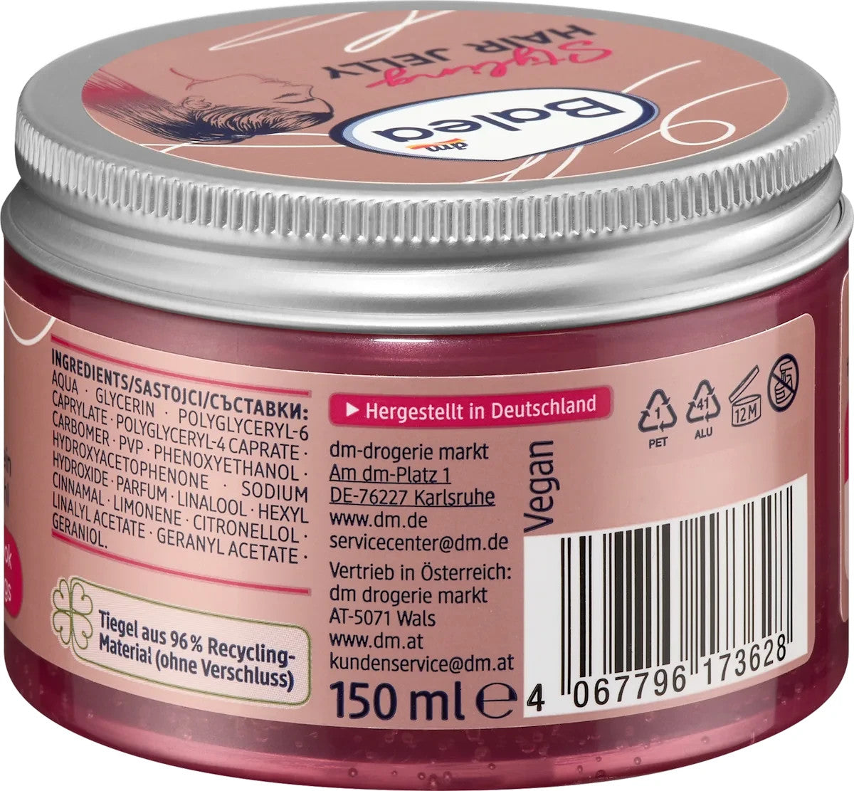 Balea Haargel Hair Jelly, 150 ml, neu&ovp