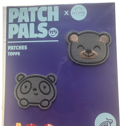 Patch Pals، زخارف تُكوى، رقعة تُكوى، رقعة تُخاط، مجموعة من قطعتين، جديدة