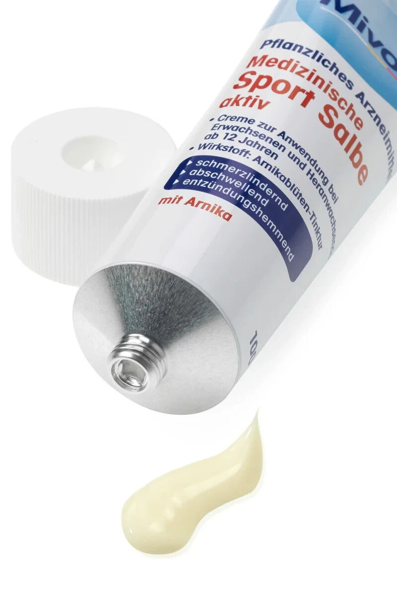 Mivolis medicīniskā sporta ziede, 100 ml, jauna un aizzīmogota