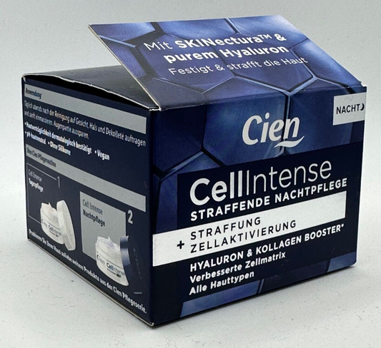 CIEN Cell Intense, Hyaluron&Kollagen, Straffung, Zellaktivierung, Nachtpflege