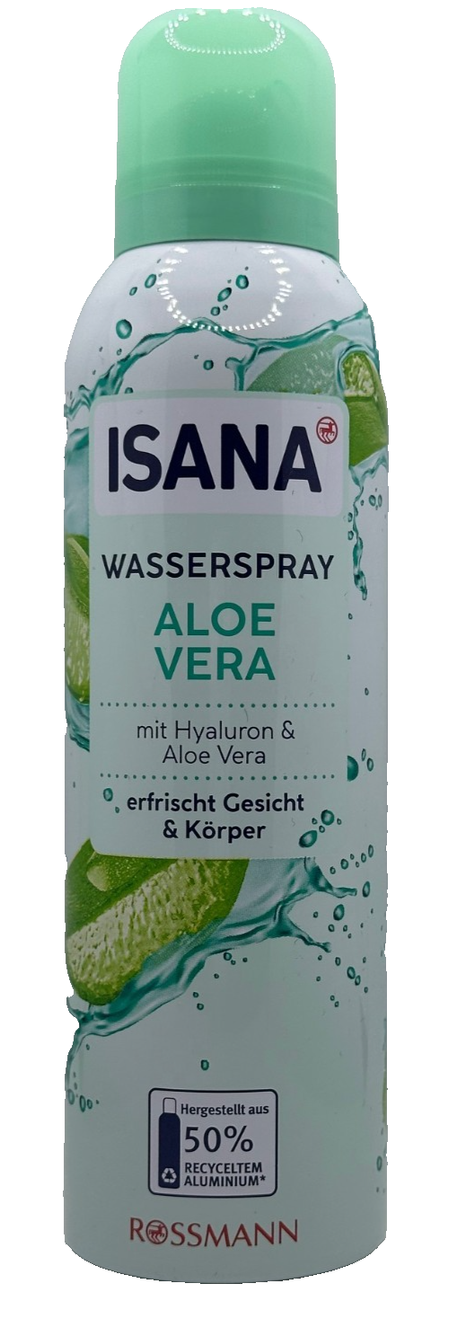 ISANA Wasserspray Aloe Vera, auch zur Make-up Fixierung, 150 ml, neu&ovp