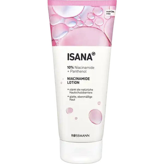 ISANA Niacinamide Lotion, Vegan, 10% Niacinamide + Panthenol, neu&ovp