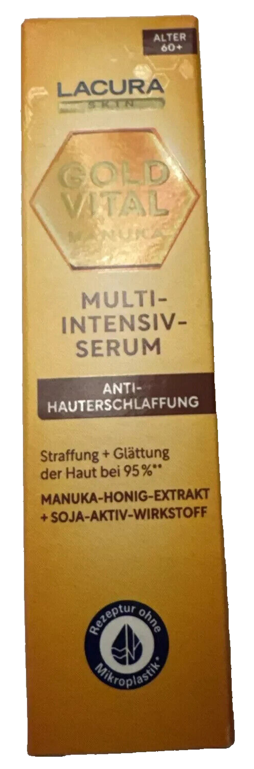 LACURA Skin Gold Vital Multi-Intensive Serum, 30 ml, jauns un iepakojumā