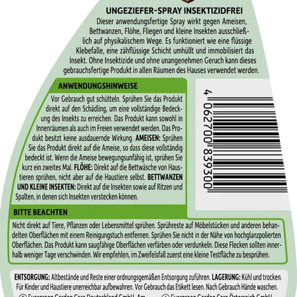 Nexa Lotte kukaiņu aerosols, bez insekticīdiem, 1 x 500 ml, jauns un aizzīmogots