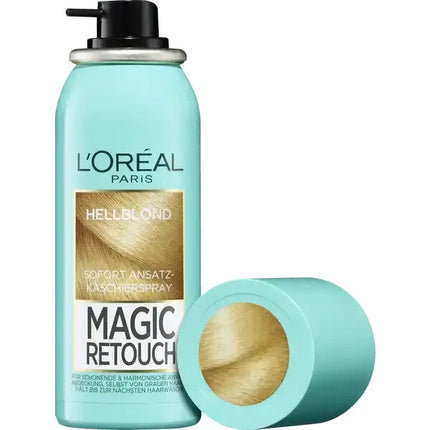 L'Oréal Paris Magic Retouch sakņu korektora aerosols, gaiši blonds, 1x75ml, jauns un iesaiņots iepakojumā
