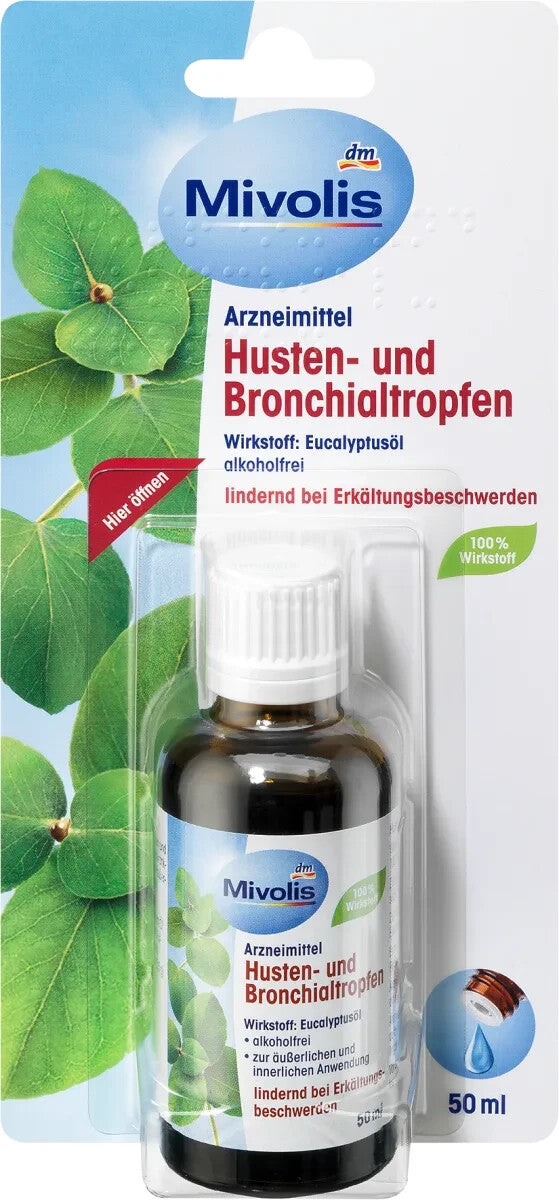 Mivolis klepus un bronhu pilieni, 50 ml, jauni un aizzīmogoti