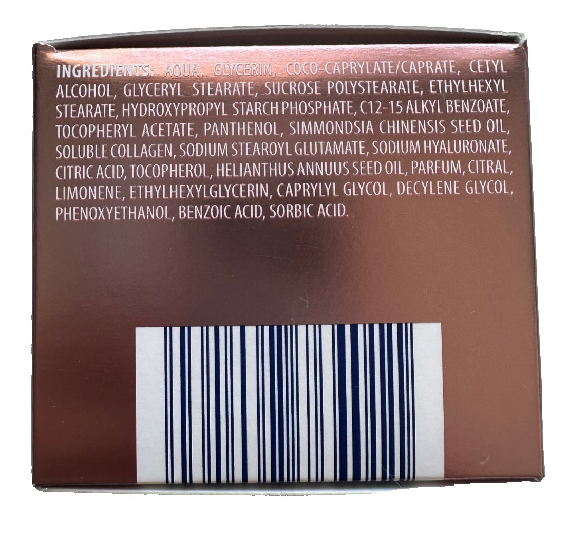 LACURA Skin Collagen Expert, 3 zonu nakts krēms, visiem ādas tipiem, 50ml, jauns un iesaiņots