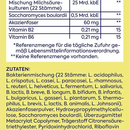 Zirkulin Biotix Kulturen Komplex, Mit Vitamin B2 und B6, 1x28 Kapseln, neu&ovp