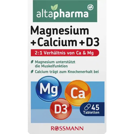 Altapharma Magnesium + Calcium + D3, neu&ovp