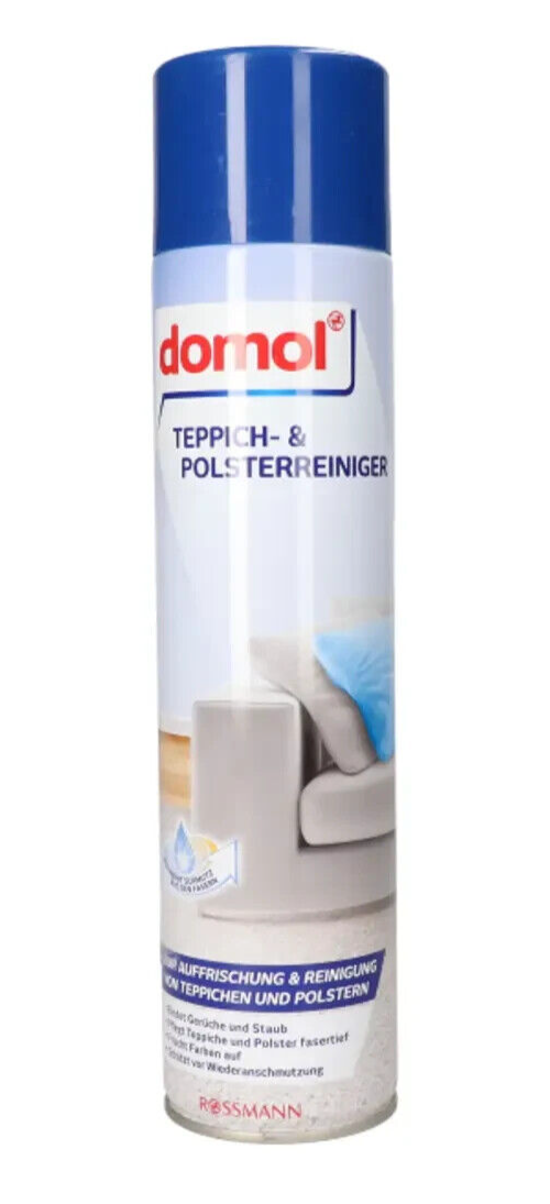 DOMOL paklāju un mīksto mēbeļu tīrīšanas līdzeklis, 600 ml, jauns un oriģināls iepakojums