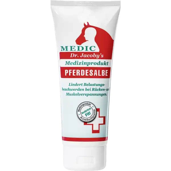 Dr. Jacoby's Medic oriģinālā zirgu ziede, 1x200ml, jauna un aizzīmogota