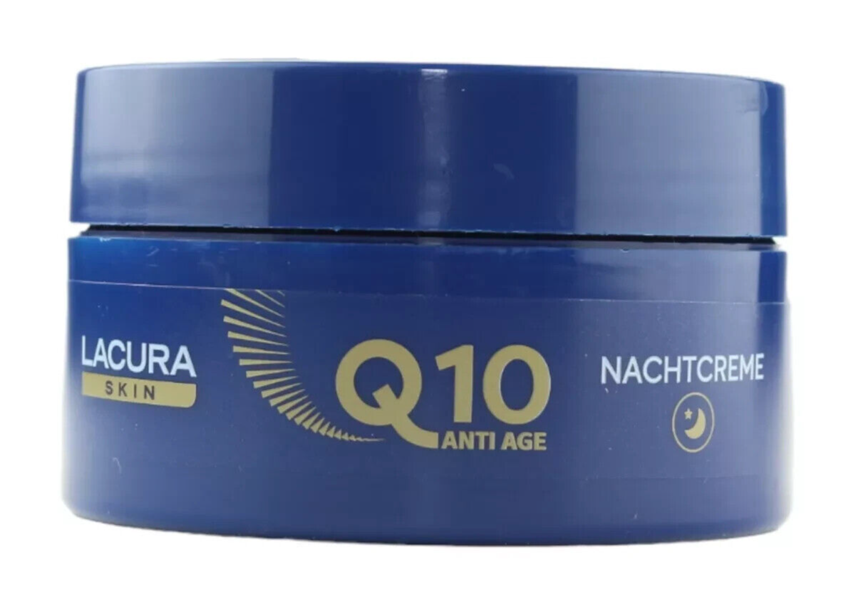 Lacura Skin Q10 pretnovecošanās nakts krēms, vecums 35+, sejai, kaklam, jauns un iesaiņots iepakojumā