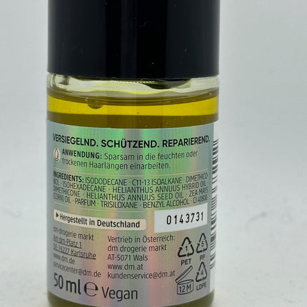 Balea Professional Plex Care, matu eļļa ar karstuma aizsardzību, 50 ml, jauna un aizzīmogota