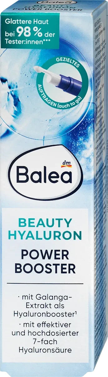 Balea Serum Beauty Hyaluron Power Booster, 10 ml, jauns un inovatīvs serums