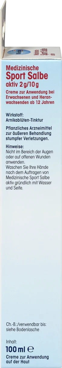 Mivolis medicīniskā sporta ziede, 100 ml, jauna un aizzīmogota