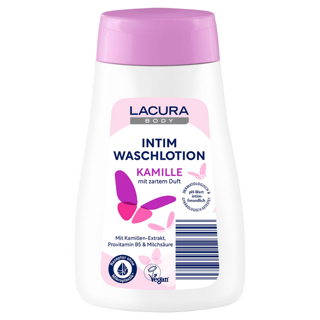 Lacura ķermeņa intīmās mazgāšanas losjons, kumelītes, 300 ml, jauns un iesaiņots iepakojumā