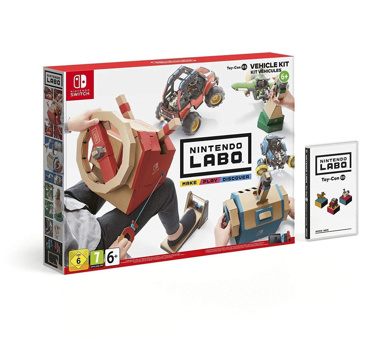 Nintendo Labo: Toy-Con 03: Fahrzeug-Set - [Nintendo Switch], neu&ovp