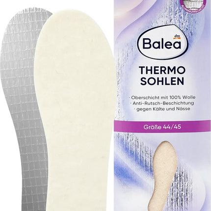 Balea termozolītes, 44./45. izmērs (1 pāris), 100% vilna, Ali-ISO slānis, jaunas
