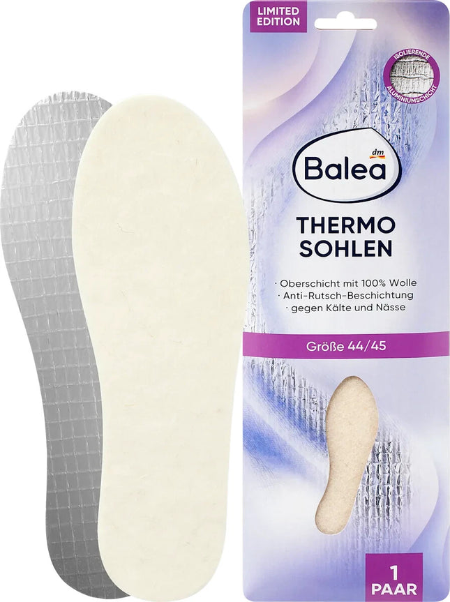 Balea termozolītes, 44./45. izmērs (1 pāris), 100% vilna, Ali-ISO slānis, jaunas
