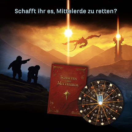 EXIT® - اللعبة: Shadows over Middle-earth™، من 1 إلى 4 لاعبين تتراوح أعمارهم بين 10 سنوات فما فوق