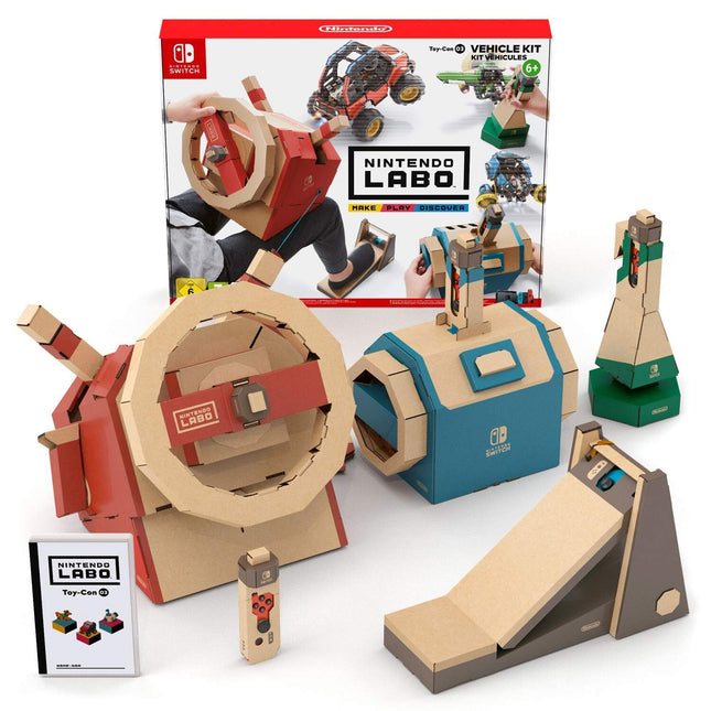 Nintendo Labo: Toy-Con 03: Vehicle Kit - [Nintendo Switch], jauns un iepakots iepakojumā
