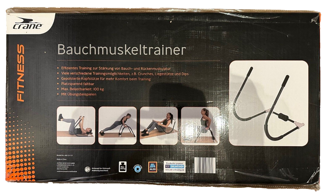 Crane Fitness Bauchmuskeltrainer, neu&ovp