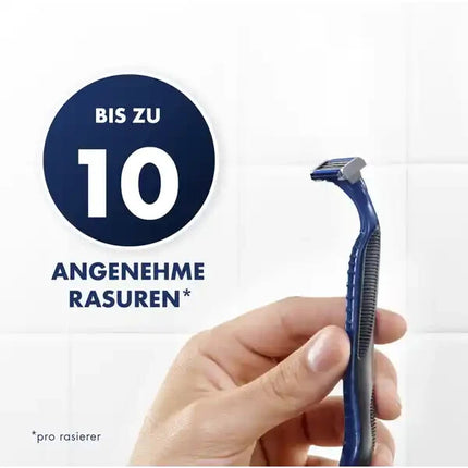 Gillette Blue 3 Smooth, vienreizējās lietošanas skuvekļi, 1x6 gab., jauni un aizzīmogoti