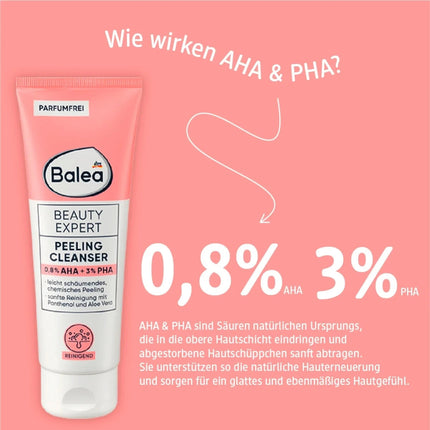 Balea pīlinga tīrīšanas līdzeklis Beauty Expert, 125 ml, jauns un oriģināls
