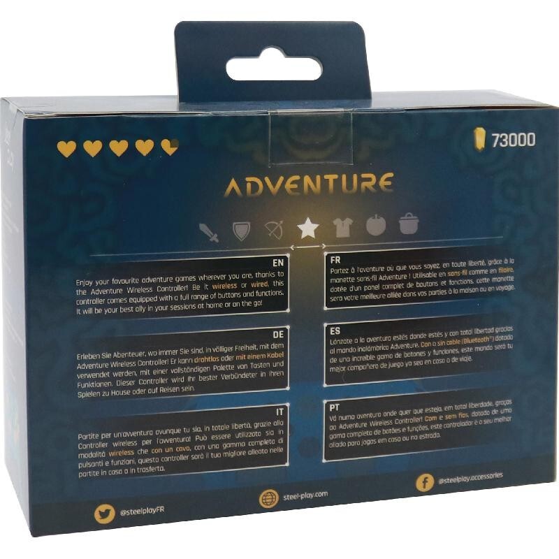 Steelplay adventure wireless controller Gamepad für Switch, neu&ovp