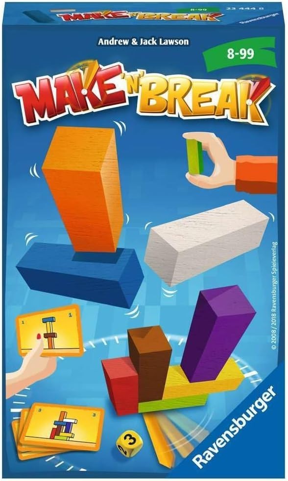 Ravensburger, Make 'n' Break, Mitbringspiel für 2-4 Spieler ab 8, neu&ovp